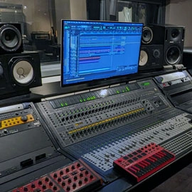 Pro Tools HDX Ultimate | Control 24 Automated Console | Outboard Gear